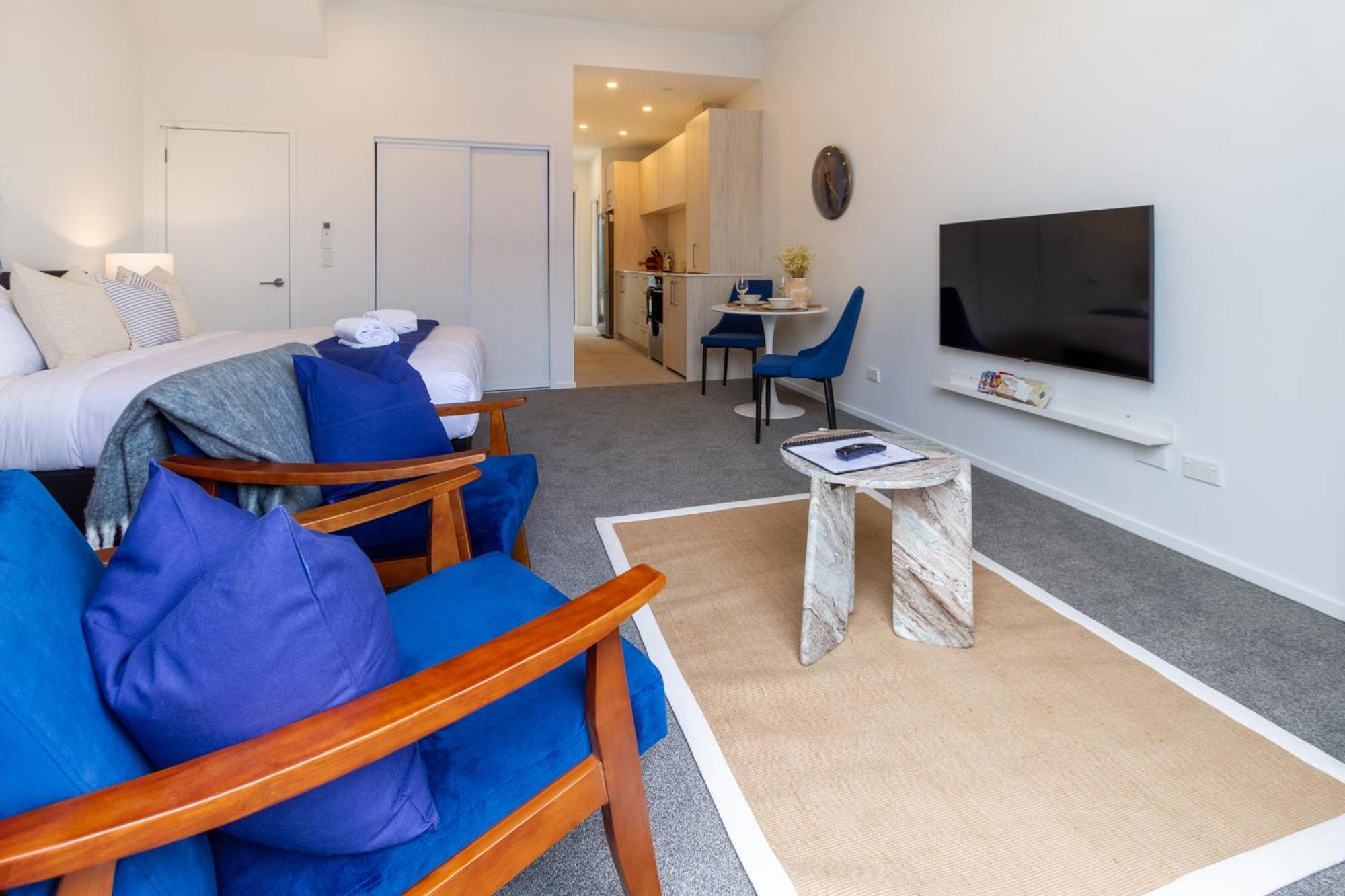Central Christchurch Santorini Style 1Br Studio Exterior foto